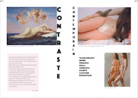 the cover of a magazine with a picture of a nude woman